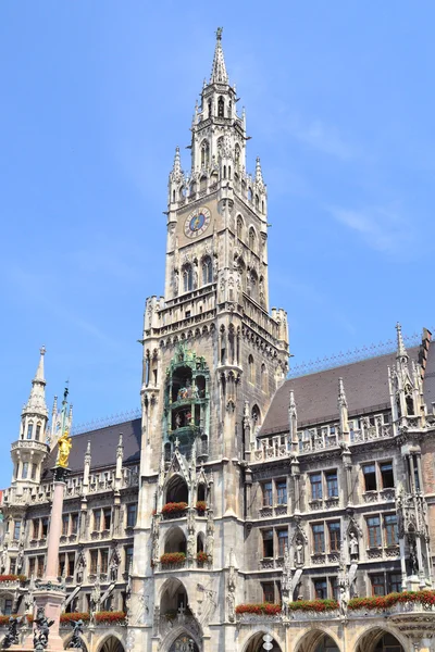 Nova Câmara Municipal de Munique — Fotografia de Stock