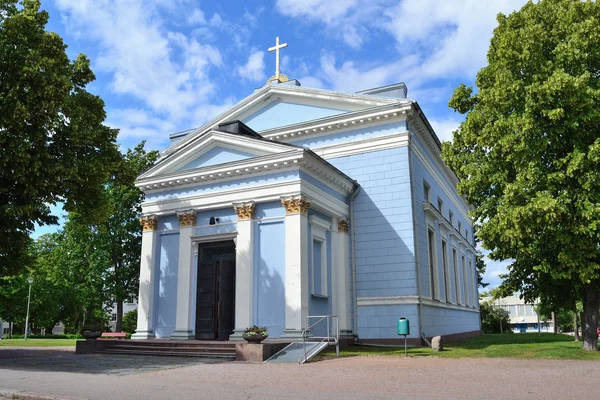 Fredrikshamn, finland. lutherska kyrkan — Stockfoto