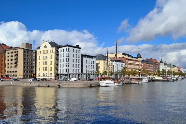 Helsinki in una giornata di sole Fotografia Stock