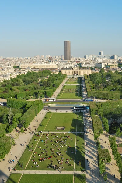 Vista superior de Paris — Fotografia de Stock