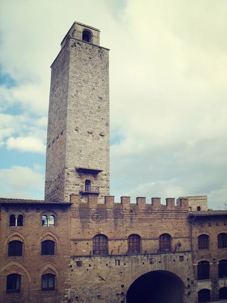 San Gimignan, Toskana, İtalya