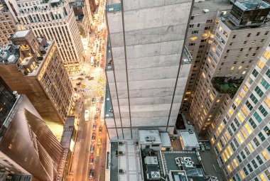 New York şehrinin silüeti