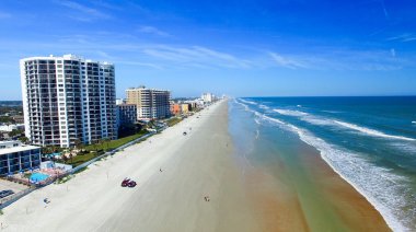 Bir Daytona Beach havadan görünümü.