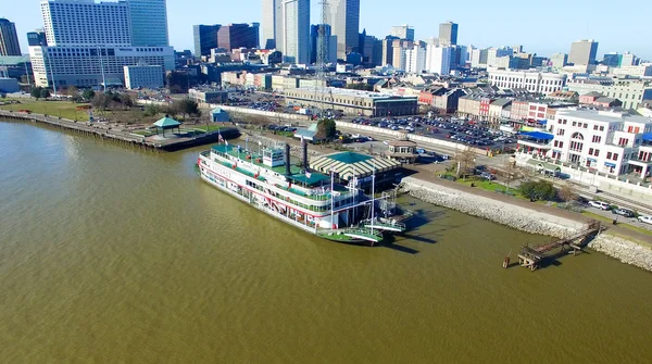 New Orleans - 11 února 2016: Nádherné město letecký pohled. Nové — Stock fotografie