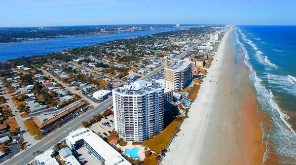 Daytona Beach, Florida. Hermosa vista aérea — Foto de Stock