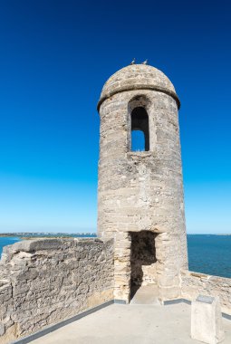 Fort Castillo de San Marcos, St Augustine, Florida, bize