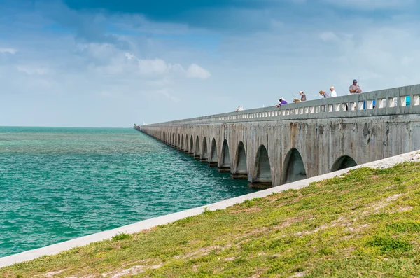 Anahtarları Adaları, Florida köprüden — Stok fotoğraf