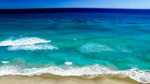 Coastline of Palm Beach, aerial view of Florida — Stock Photo, Image