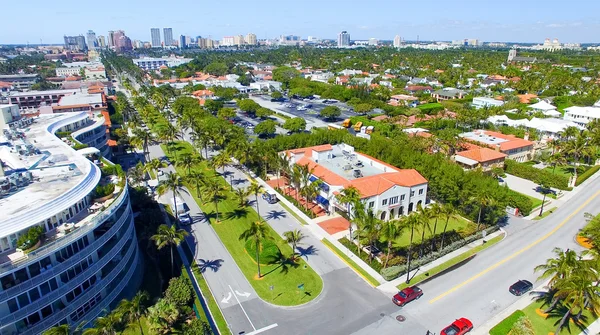 Vista aérea de Palm Beach - Florida —  Fotos de Stock