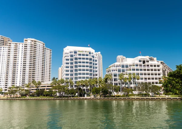 Miami vista do centro da cidade — Fotografia de Stock