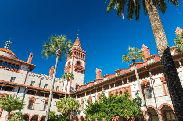 St. augustine, florida, usa Flaggenhochschule — Stockfoto