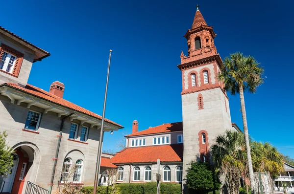 St. Augustine, Florida, Yhdysvallat. Flagler-korkeakoulu — kuvapankkivalokuva