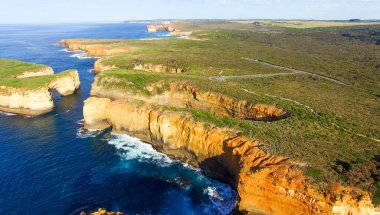 Loch Ard Gorge ve Great Ocean Road, hava v adada Arch
