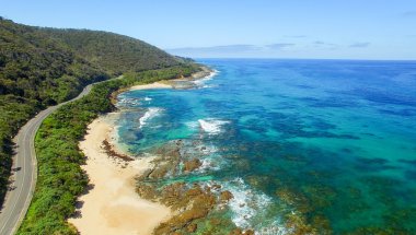 Great Ocean Road kıyı şeridi, Avustralya