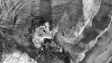 Kuş bakışı Oniki Havariler, Port Campbell, Avustralya