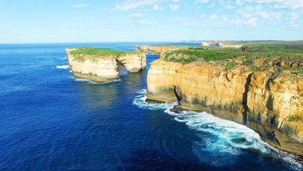 Ущелье Лох-Ард и остров Арч - Great Ocean Road, Австралия — стоковое фото