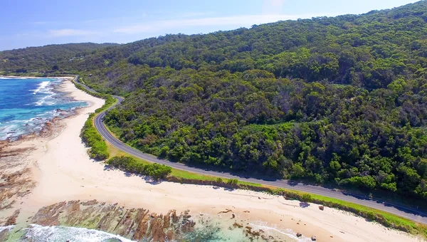 Η μεγάλη Ocean Road ακτογραμμή, Αυστραλία — Φωτογραφία Αρχείου