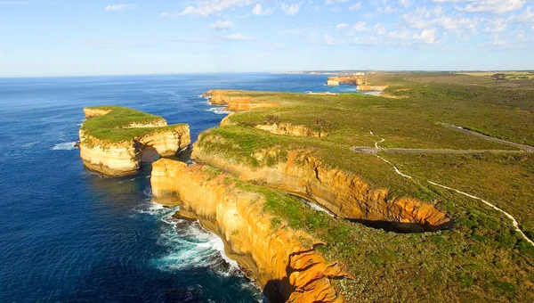 Loch Ard Gorge and Arch Island - Great Ocean Road, Australia — Stock Photo, Image