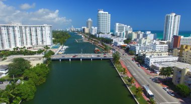 Miami şehir şehir manzaralı