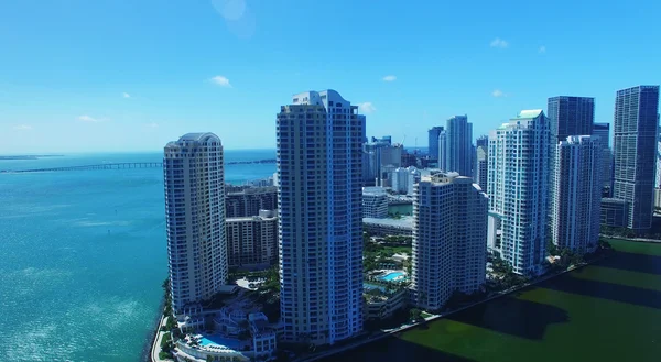 Miami Innenstadt Ansicht der Stadt — Stockfoto