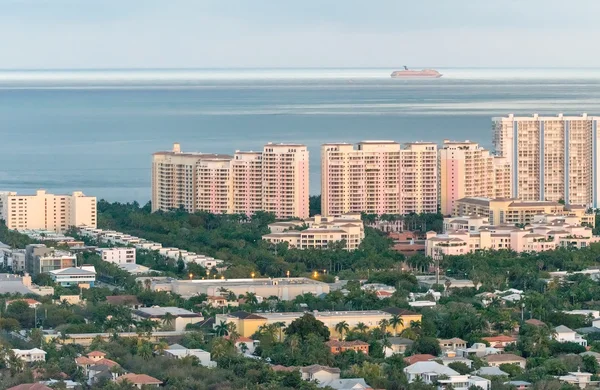 Miami Beach aerial view — Stock Photo, Image