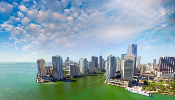 Miami centro ciudad vista — Foto de Stock