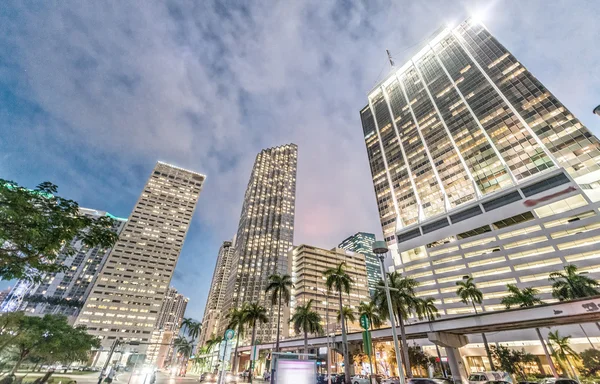 Miami centro ciudad vista —  Fotos de Stock