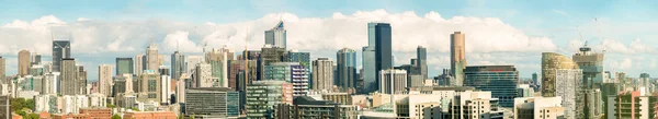 Melbourne, australien - wunderschöner hochauflösender panoramablick auf die stadt. mel — Stockfoto