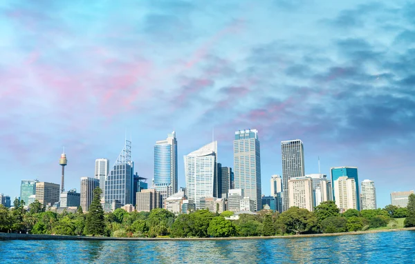 Красивий панорамний skyline Сідней, Nsw - Австралія — стокове фото