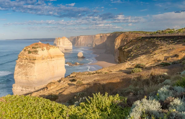 Vista aérea de los Doce Apóstoles, Victoria Australia — Foto de Stock