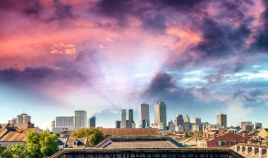 New Orleans, Lousiana manzarası