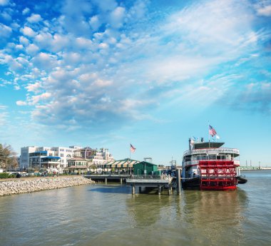 Vapur New Orleans Missouri Nehri üzerinde