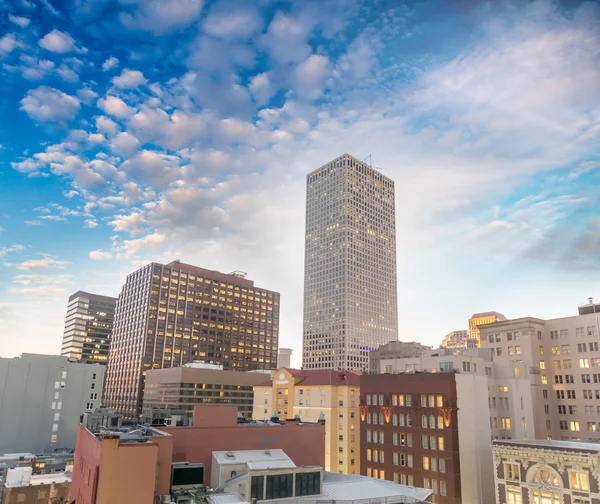 Vista sulla città di New Orleans — Foto Stock