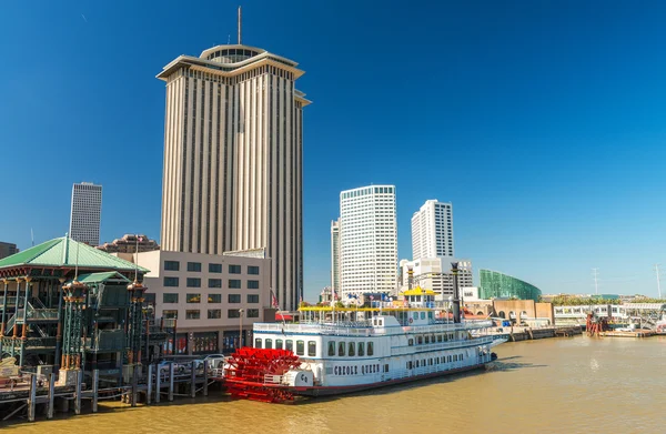 Parník na Missouri river v New Orleans — Stock fotografie