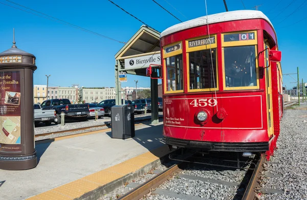 Stará tramvaj v New Orleans — Stock fotografie