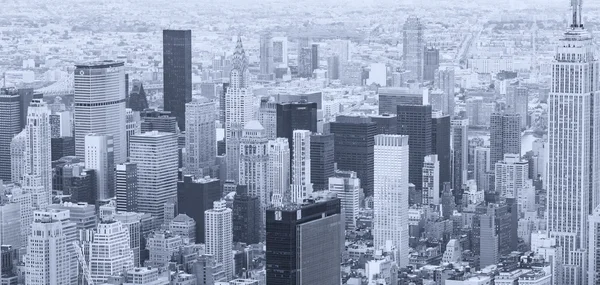 Bâtiments et gratte-ciel de la ville, New York — Photo