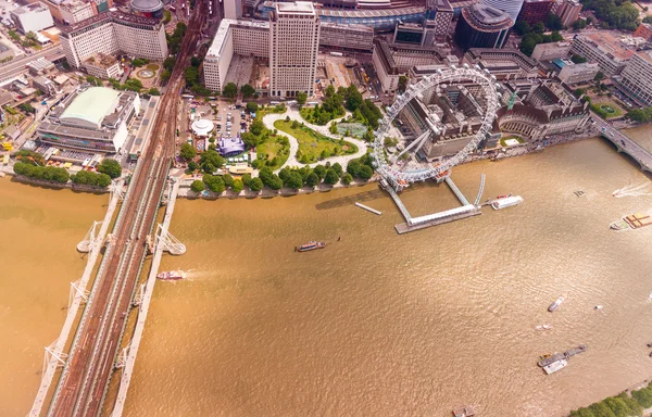 London bird's eye view — Stock Photo, Image