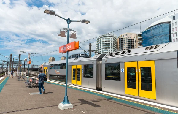 Comboio do metro em Sydney — Fotografia de Stock