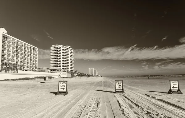 Dopravní značky Daytona Beach, Florida — Stock fotografie