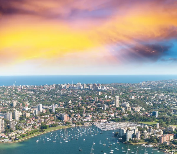 Sydney városi panoráma — Stock Fotó