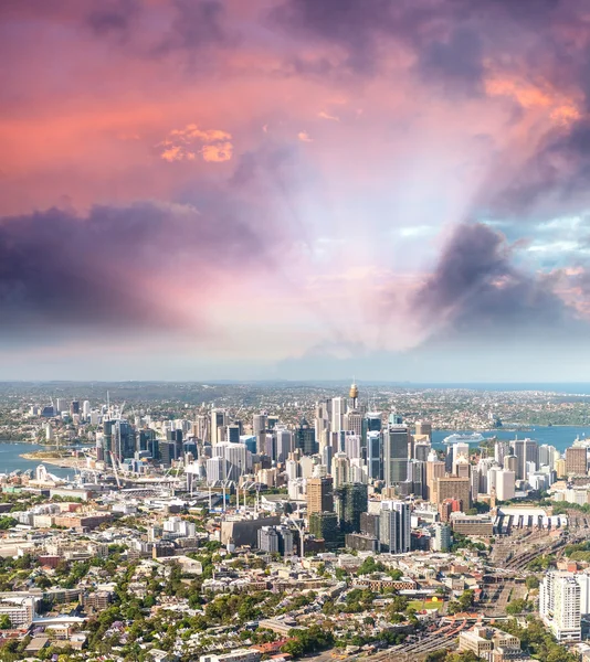 Panorama miasta Sydney — Zdjęcie stockowe
