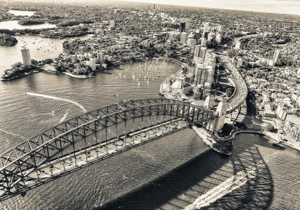 悉尼港大桥全景 — 图库照片