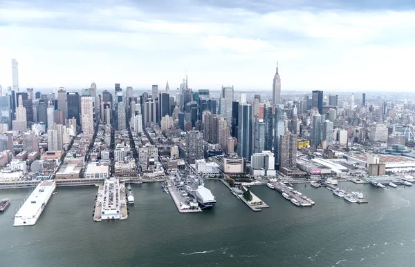 Veduta aerea di Midtown Buildings, Manhattan — Foto Stock