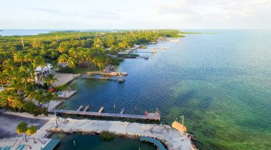 Islamorada havadan görünümü, Florida