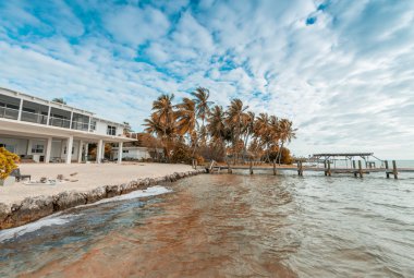 Güzel coast Florida. Kavramı relax