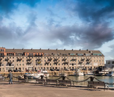 Günbatımı, Ma, Boston manzarası