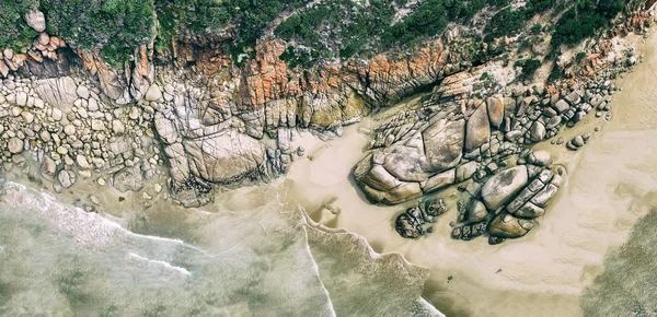 ウィルソン岬の海岸線空撮 — ストック写真