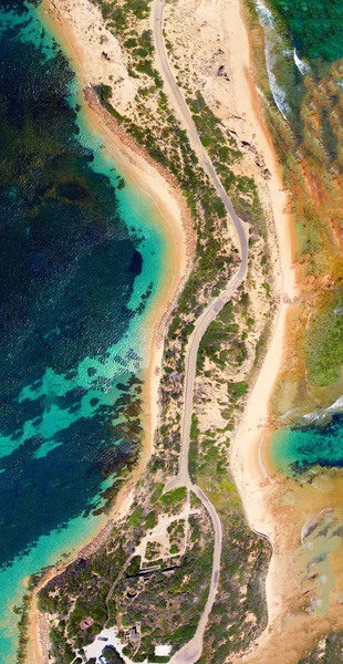 Fort Nepean, Mornington Yarımadası - havai görünümü — Stok fotoğraf