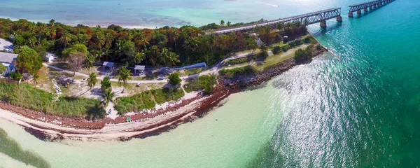 Bahia Honda státní park nadhled, Florida — Stock fotografie