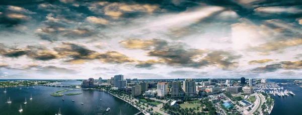 Vista aerea di West Palm Beach, Florida — Foto Stock